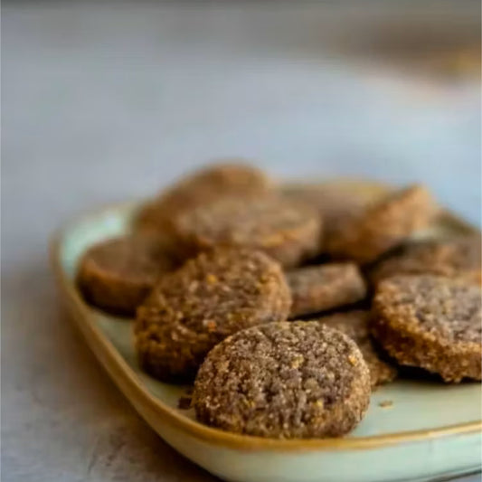 Biscotti Vegani Nocciola e Riso Nero