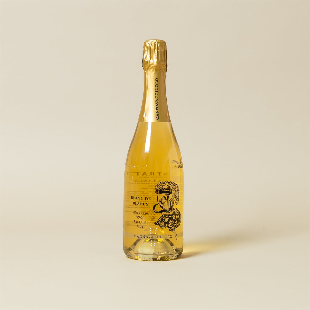 Bottiglia di Blanc de Blancs 2022 Alta Langa DOCG