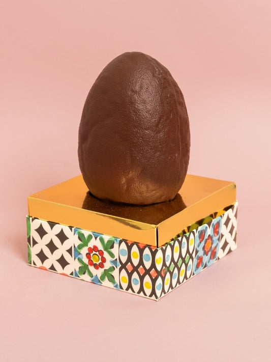 Uovo di Pasqua Torrone al Cioccolato