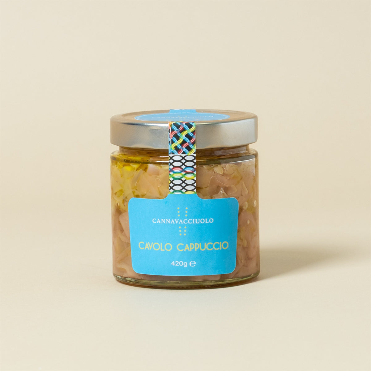 Vasetto di cavolo cappuccio in agrodolce sott'olio Cannavacciuolo