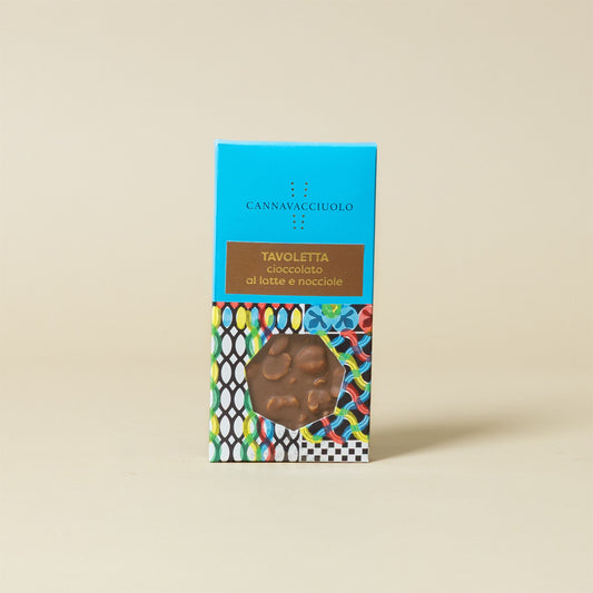 Tavoletta di cioccolato al latte con nocciole del box Choco Lovers