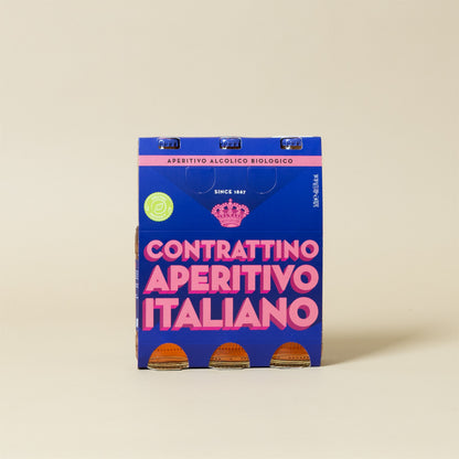 Confezione da tre bottiglie di Contrattino Aperitivo Italiano
