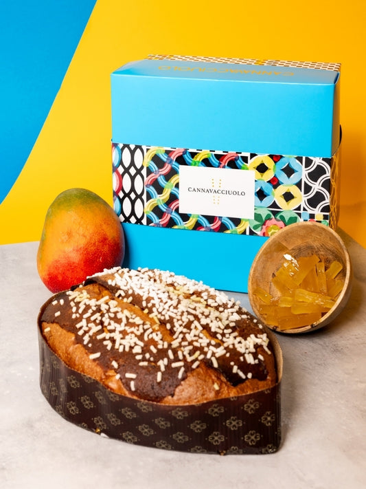 Dolce di Pasqua Vegano Mango e Zenzero