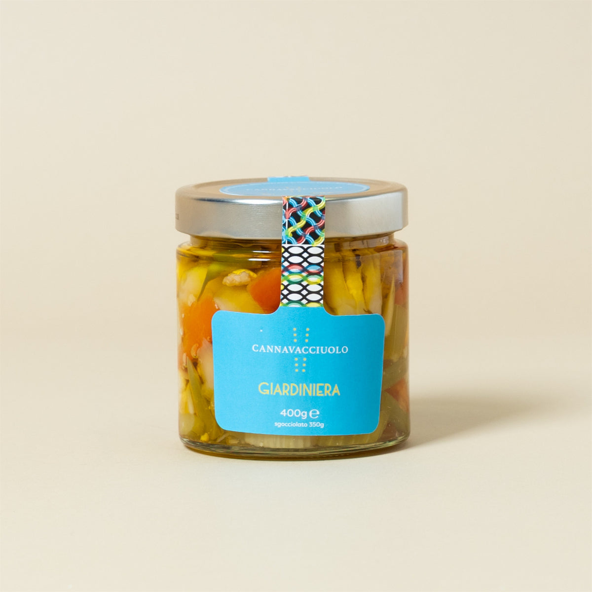 Vasetto di giardiniera sott'olio Laboratorio Cannavacciuolo