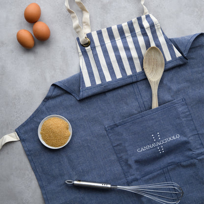 Grembiule da chef Cannavacciuolo con utensili da cucina
