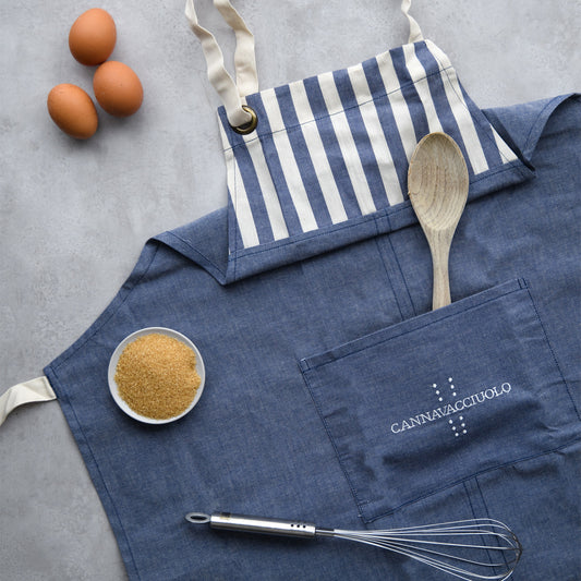 Grembiule da chef Cannavacciuolo con utensili da cucina
