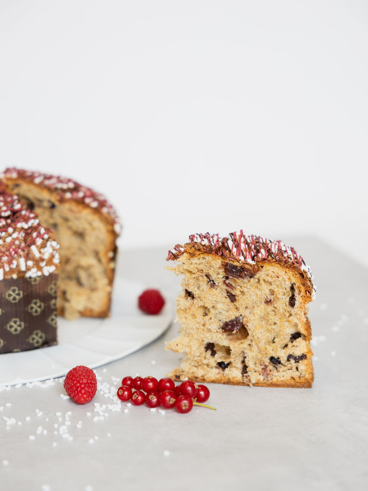 Panettone Integrale Cioccolato e Frutti Rossi