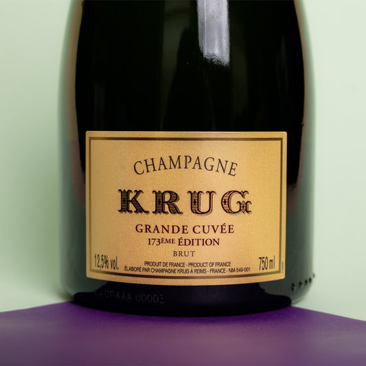 Etichetta della bottiglia Krug Grande Cuvée 173ème Édition