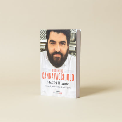 Libro Mettici il cuore di Antonino Cannavacciuolo, copertina