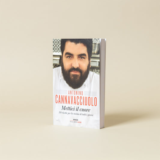 Libro Mettici il cuore di Antonino Cannavacciuolo, copertina