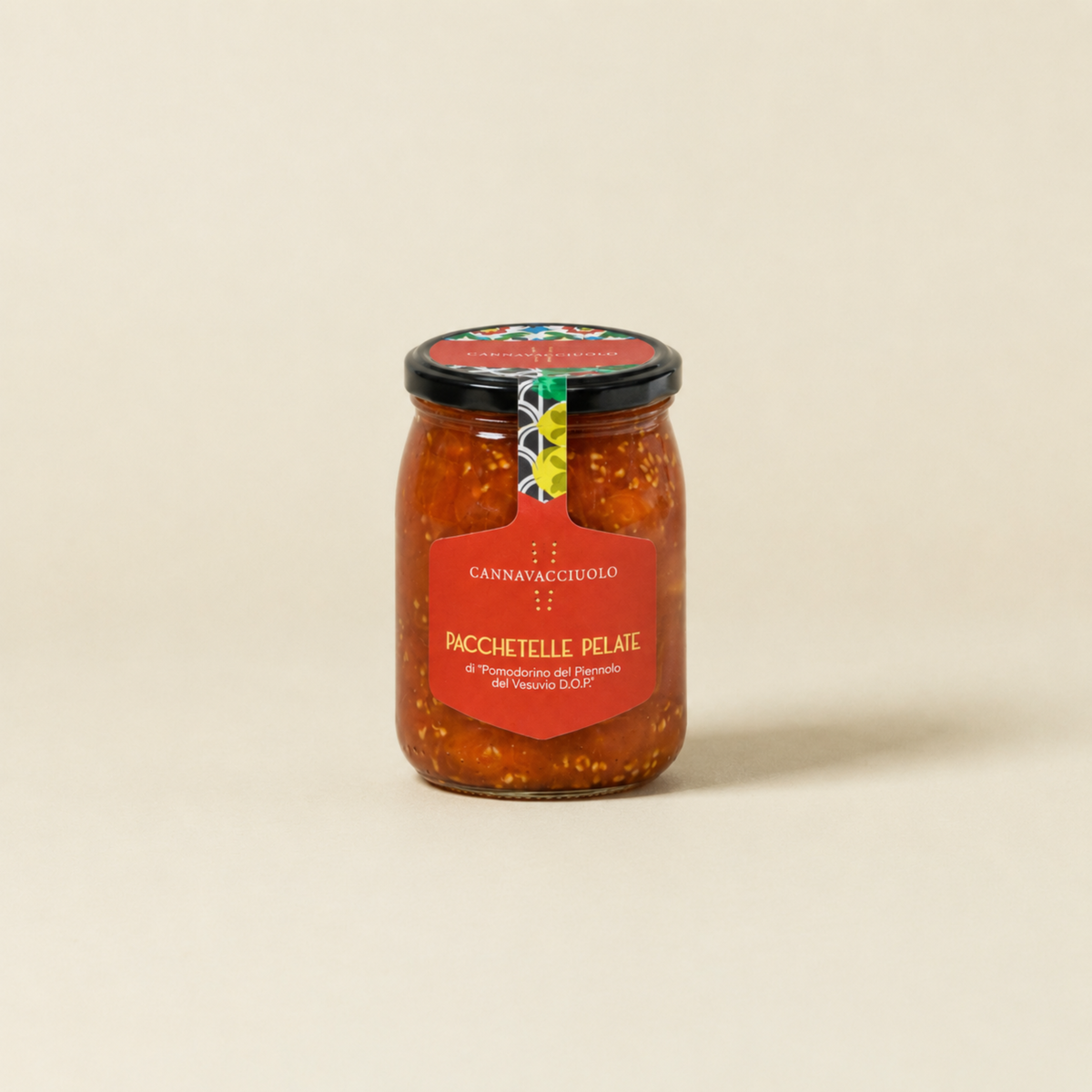 Pacchetelle Pelate di Pomodorino del Piennolo del Vesuvio D.O.P.