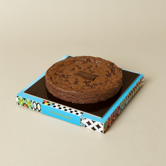 Torta brownie nella confezione Cannavacciuolo
