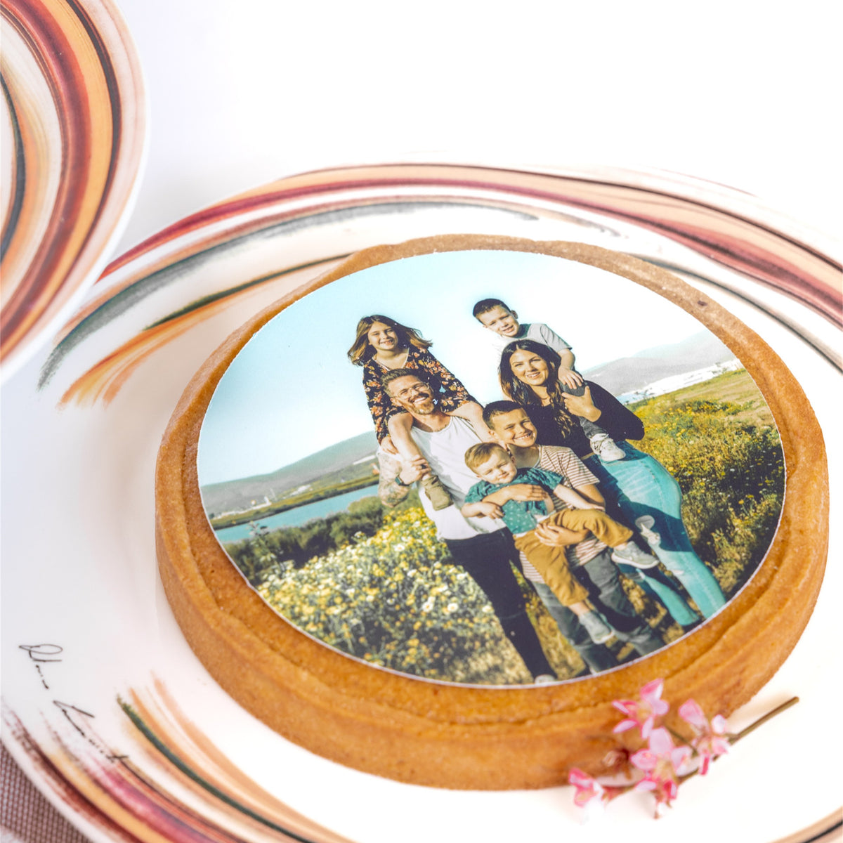 Torta personalizzabile con foto di famiglia