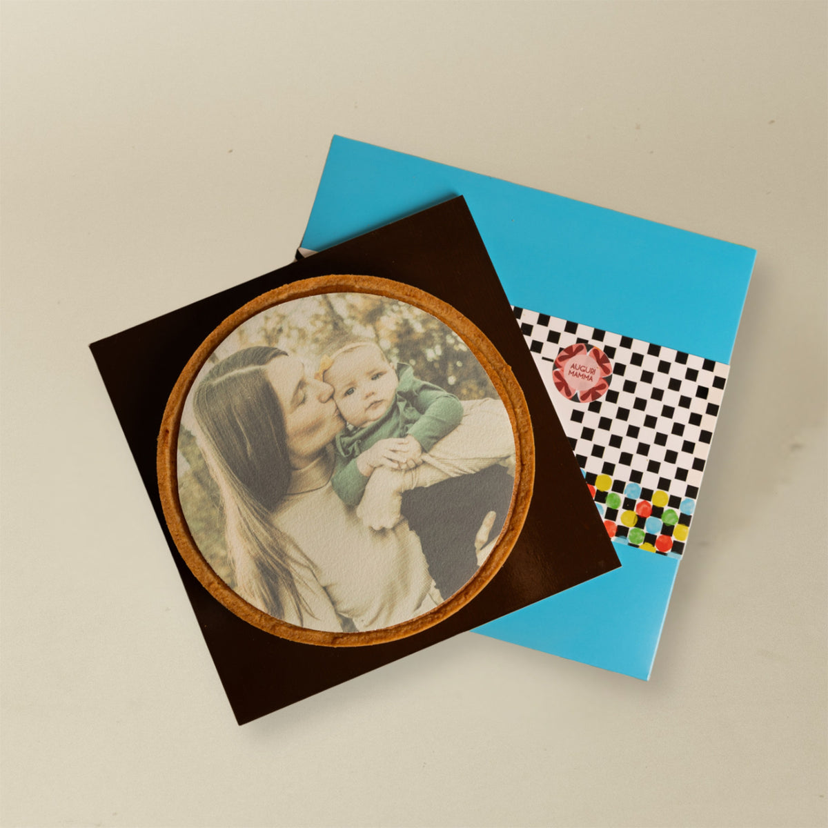 Torta personalizzabile con foto nella confezione Cannavacciuolo