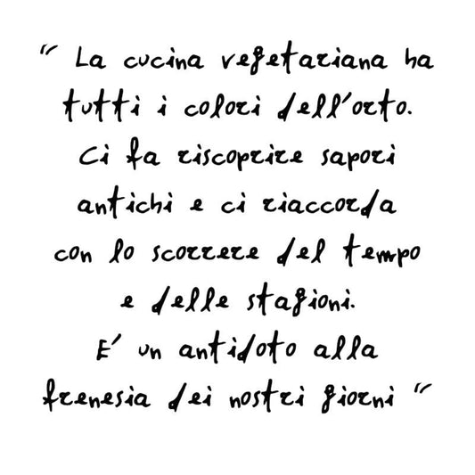 Pagina con citazione manoscritta dal libro Tutto il sapore che vuoi