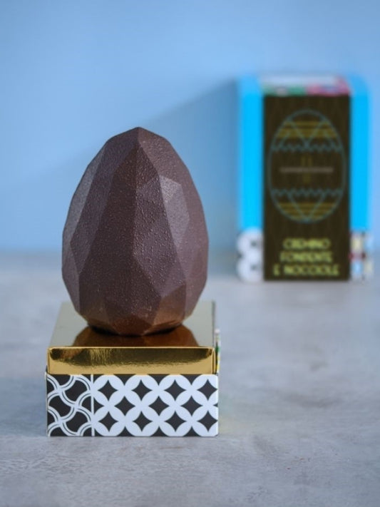 Uovo di Pasqua Cremino Fondente e Nocciole