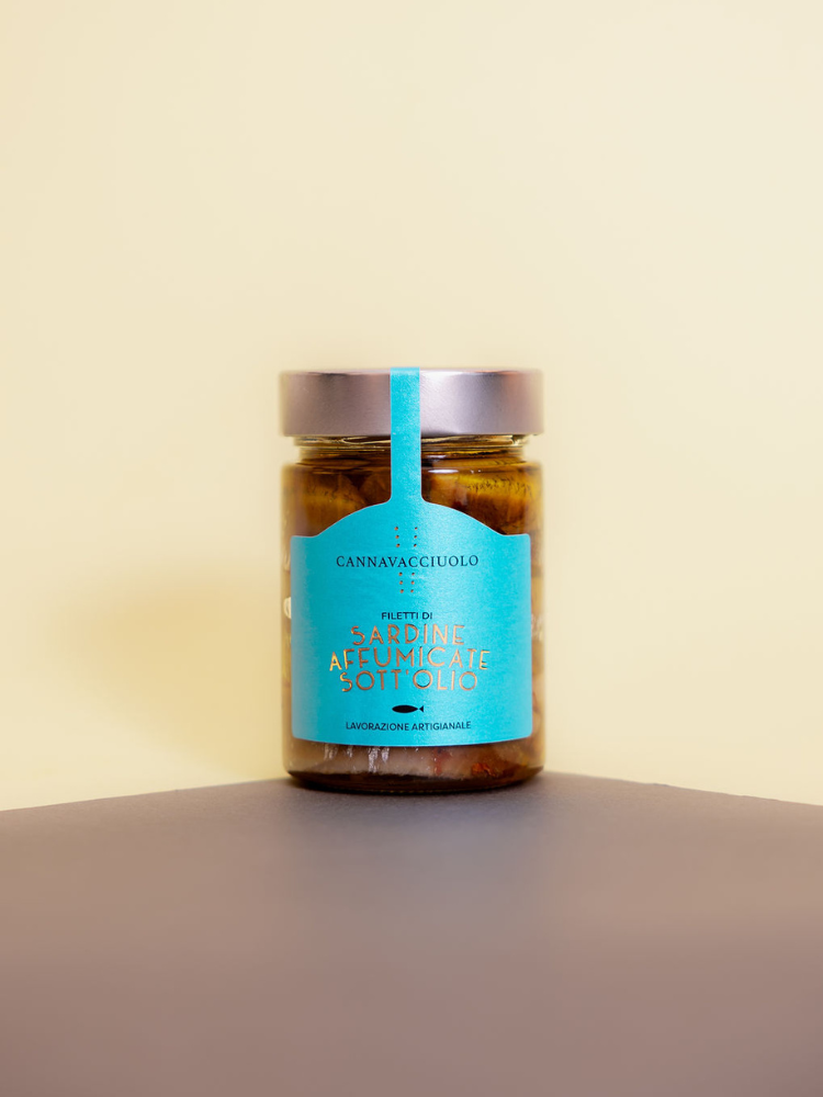 Filetti di sardine affumicate sott'olio