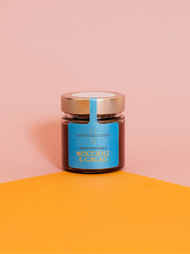 Crema spalmabile nocciole e cacao