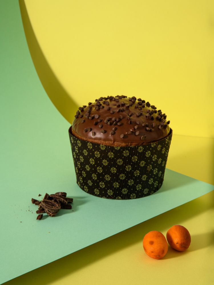 panettone albicocca e cioccolato